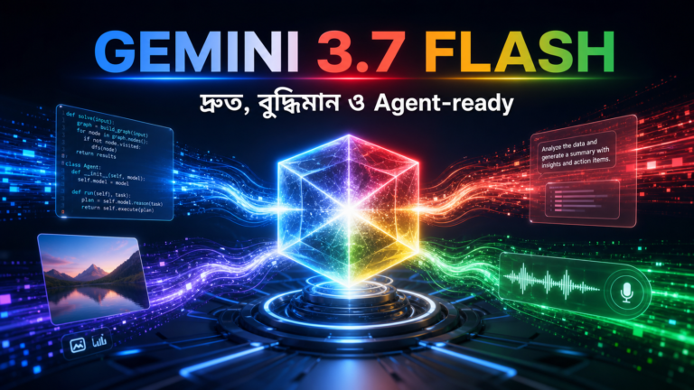 Gemini 3.7 Flash দ্রুত, বুদ্ধিমান ও agent-ready AI