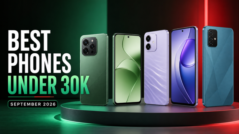 Best smartphones under BDT 30000 Bangladesh September 2026